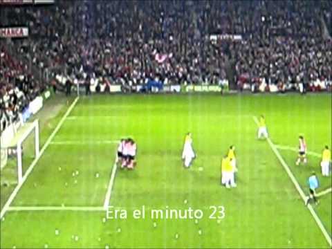 Athletic - Mirandes.  Gol de Aurtenetxe.