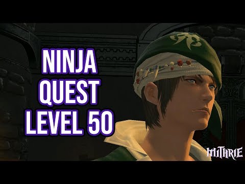 FFXIV 3.56 1013 Ninja Quest Level 50