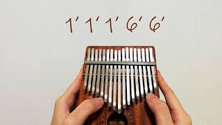 Download lagu Sound of Silence - Kalimba Easy Tutorial mp3