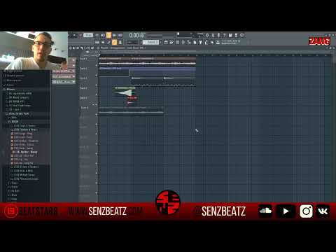 Making Beat LIVE with my new #ZANG Drum Kit | Senz Beatz