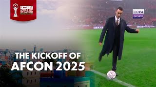 Kickoff of AFCON 2025 by Prince Moulay Hassan bin Mohammed