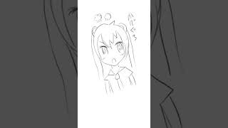 【両思い】陰口やめなよ！って近づいてったら…の歌  (漫画 Ver.) feat.初音ミク #Shorts