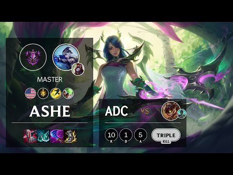 Ashe ADC vs Ziggs - NA Master Patch 11.20