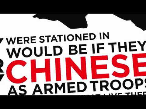 Armed Chinese Troops in Texas