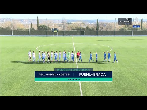 Real Madrid Cadete B - Fuenlabrada (J13 - División de Honor Cadete) - RMTV
