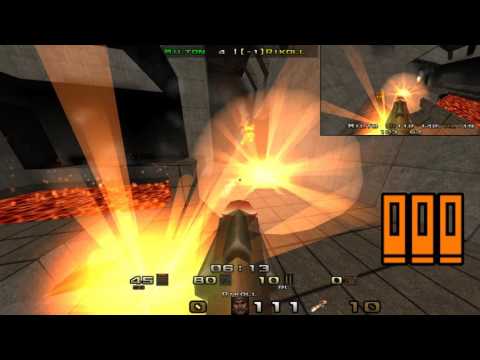 QHLAN2017: Duel Finals: Rikoll vs Milton, Game 2, DM2 (QuakeWorld)