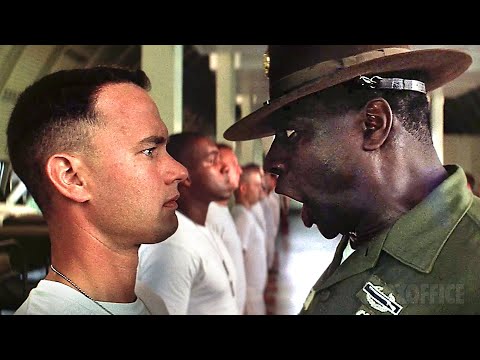 Forrest Gump es el MEJOR soldado porque no piensa (mejores escenas) 🌀 4K