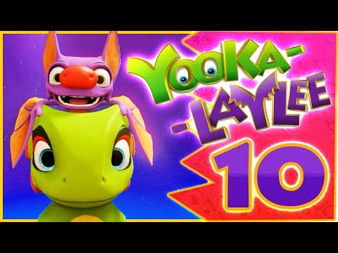 Yooka-Laylee 100% Walkthrough Part 10 (PS4, PC, XONE) - Galleon Galaxy Expanded - No Commentary