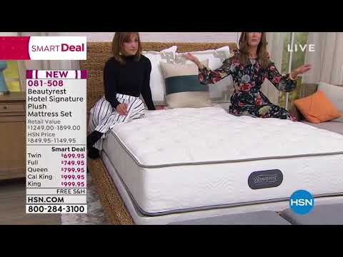 Beautyrest Hotel Signature Plush Twin Mattress Set with ...