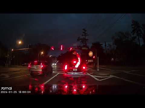Tallahassee Night Drive in Rain 🌧️ | Relaxing Dashcam Road View