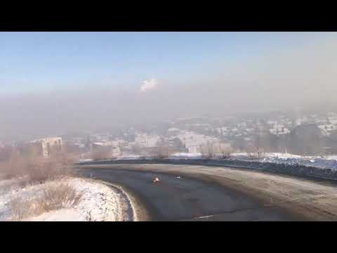 Смог и вонь в Орске, 21.12.2020. Вид с телевышки
