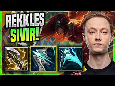 REKKLES IS A BEAST WITH SIVIR GALEFORCE! - G2 Rekkles Plays Sivir ADC vs Tristana! | Season 11