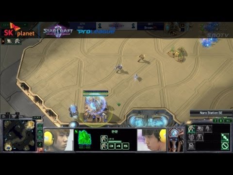 [0604] Mini(STX) vs. Brown(SKT) PvP 3SET Naro Station SE -Starcraft2,esportstv,SPL