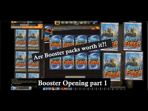 Is it Worth it? - Battleforge/Skylords Reborn Booster Opening Part 1 [With Commentary]
