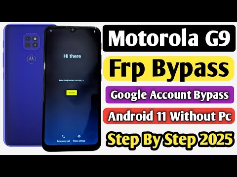 Moto G9 FRP Bypass | Moto G9 Google Account Bypass | Moto G9 Frp Bypass Android 11 | Moto G9 Frp |