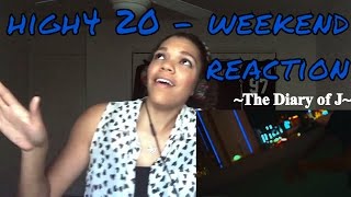 [M/V] HIGH4 20(하이포투엔티) - Weekend | Reaction! [YO BUT FOR REAL...IS IT THE WEEKEND YET?]