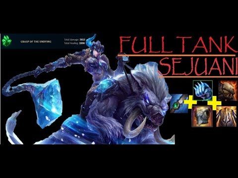 648 ARMOR UNKILLABLE TANK SEJUANI Sejuani Jungle Preseason: Patch 7.24B