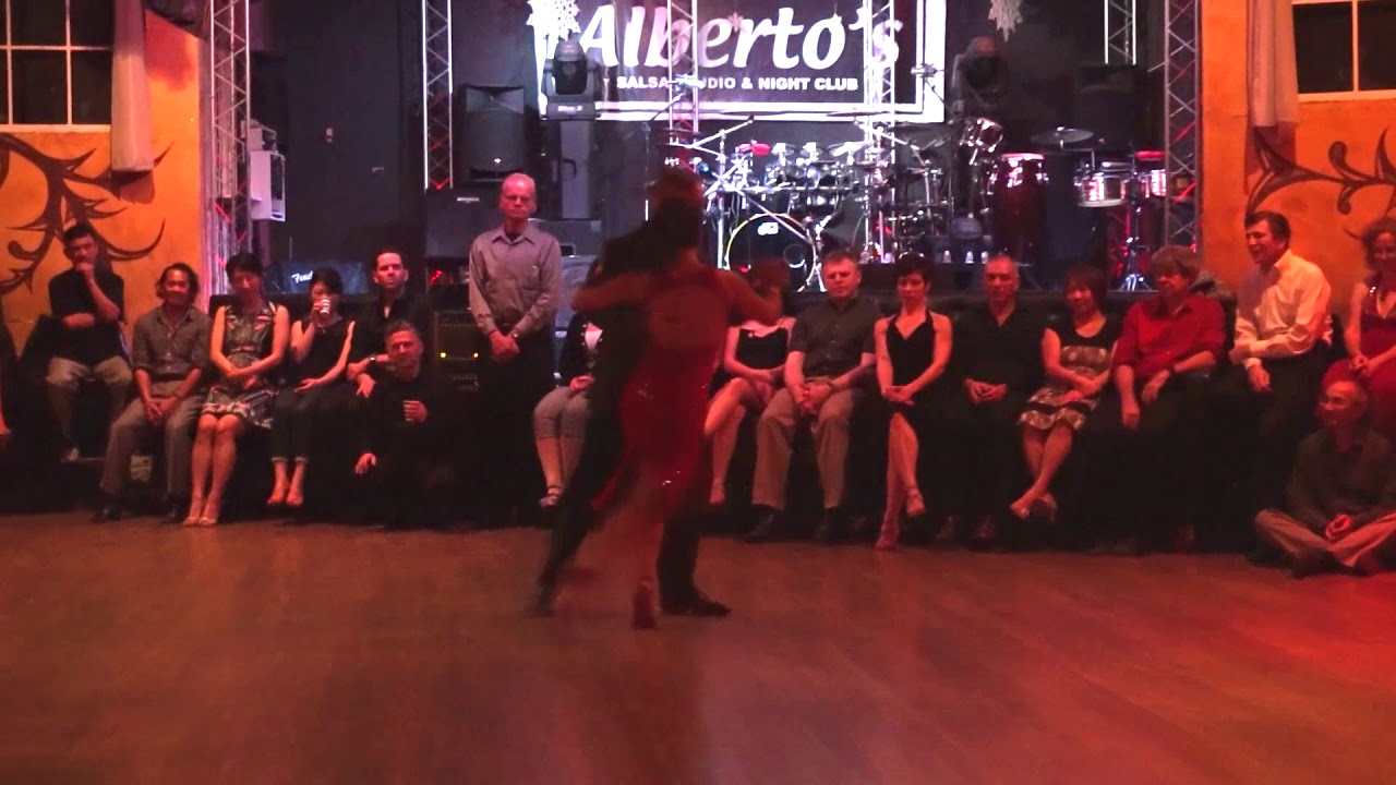 Paloma Berrios & Maximiliano Alvarado Milonga Demo 2/3 2018 Jan 7