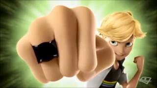 Chat Noir ist eine Coole Katze