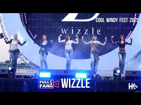 Wizzle Full Fancam | COOL WINDY FEST 2025 | 15 NOV 2025 | @ Wisdom Valley Pattaya