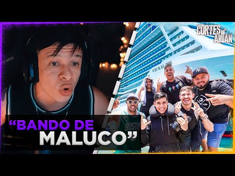 ARUAN REAGE A VIAGEM COM MEUS AMIGOS EM UM CRUZEIRO (RENATO GARCIA) - Cortes do Aruan