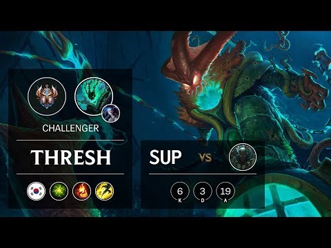 Thresh Support vs Pyke - KR Challenger Patch 9.20