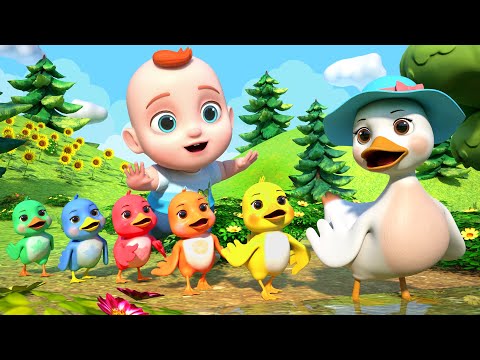 Cinco Patitos | Música Para Niños | Leo en Español