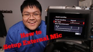 How to Setup a Mic with the Canon M6