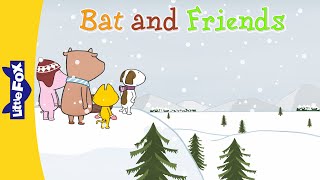 Cat Falls In the Well | Fun in Snow | Sled | Snowball | Snowman | Animal Friends | Little Fox