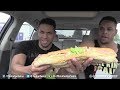 Eating Jersey Mikes Super Sub Hodgetwins