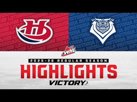 Lethbridge Hurricanes at Victoria Royals 11/18 | WHL Highlights 2025-26
