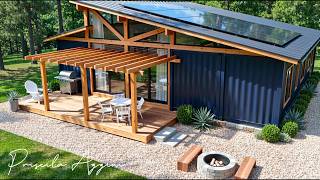 Inside a Large 4-Bedroom Cabin Tucked into the Woods