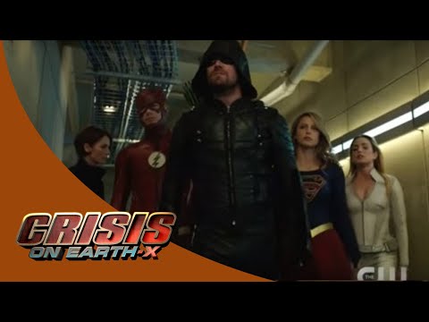 Arrow: Earth-X Warehouse Fight (And Suiting Up Scene)