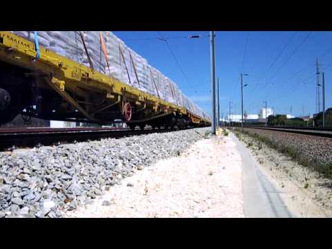 Comboio de Cimento n.º 85032/3 - Plataforma de Cacia