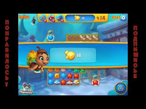 Fishdom level 8741, 8742, 8743, 8744, 8745 / Фишдом уровень 8741, 8742, 8743, 8744, 8745