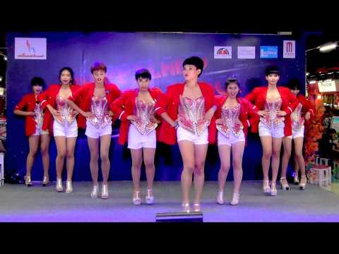 141025 Dominant cover Nine Muses - News + Shake It Off + Wild @Happyland Street Dance (Final)