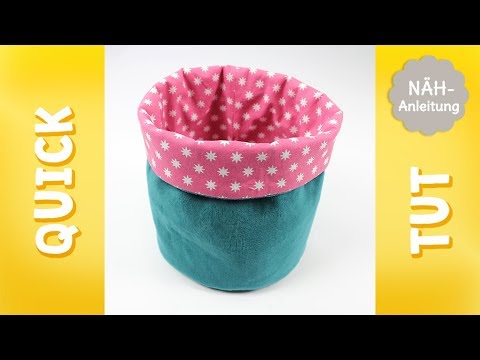 Quick Tut – Utensilo nähen