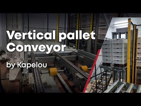 Automatic Vertical Pallet Conveyor: High-Density Storage Solution