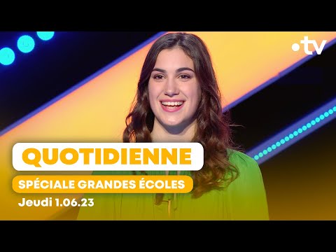 GRANDE ÉCOLES - CentraleSupélec - Emission du jeudi 1 juin 2023 - Questions pour un Champion