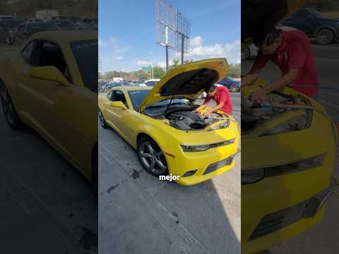 Llorando, pero arriba de un V8. La historia del Camaro. #storytime #autos