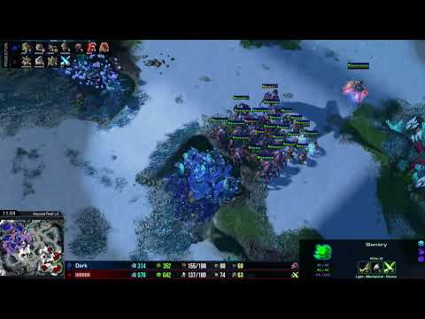 Starcraft 2 - PvZ - sOs vs Dark on Abyssal Reef