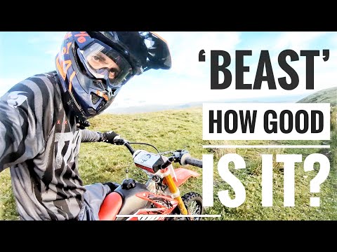 A PIT BIKE THIS GOOD?! | 190CC WELSH PIT BIKE POV