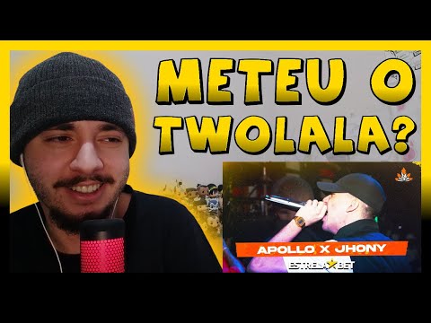 (REVANCHE) JHONY X APOLLO | PRIMEIRA FASE | 288ª Batalha da Aldeia | REACT BAUEB