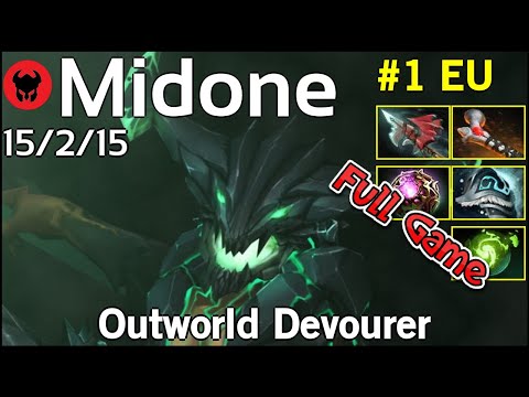 Midone [Secret] plays Outworld Devourer!!! Dota 2 Full Game 7.21