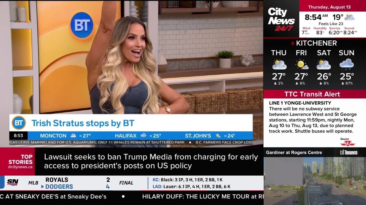 Trish Stratus talks First Crush Live | BT (Aug 13, 2026)