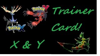 My Trainer Card X&Y