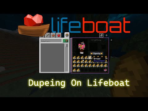 Insane Minecraft Dupe Glitch - Lifeboat Server