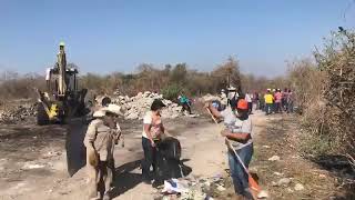 Más de 100 toneladas removidas