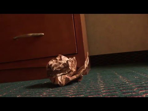 Snowboard boots flatten trash