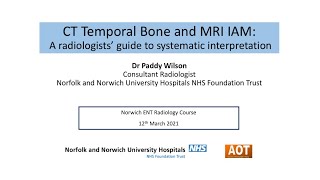 Download lagu Otology |  A guide to CT Temporal Bone and MRI IAM | Dr Paddy Wilson mp3